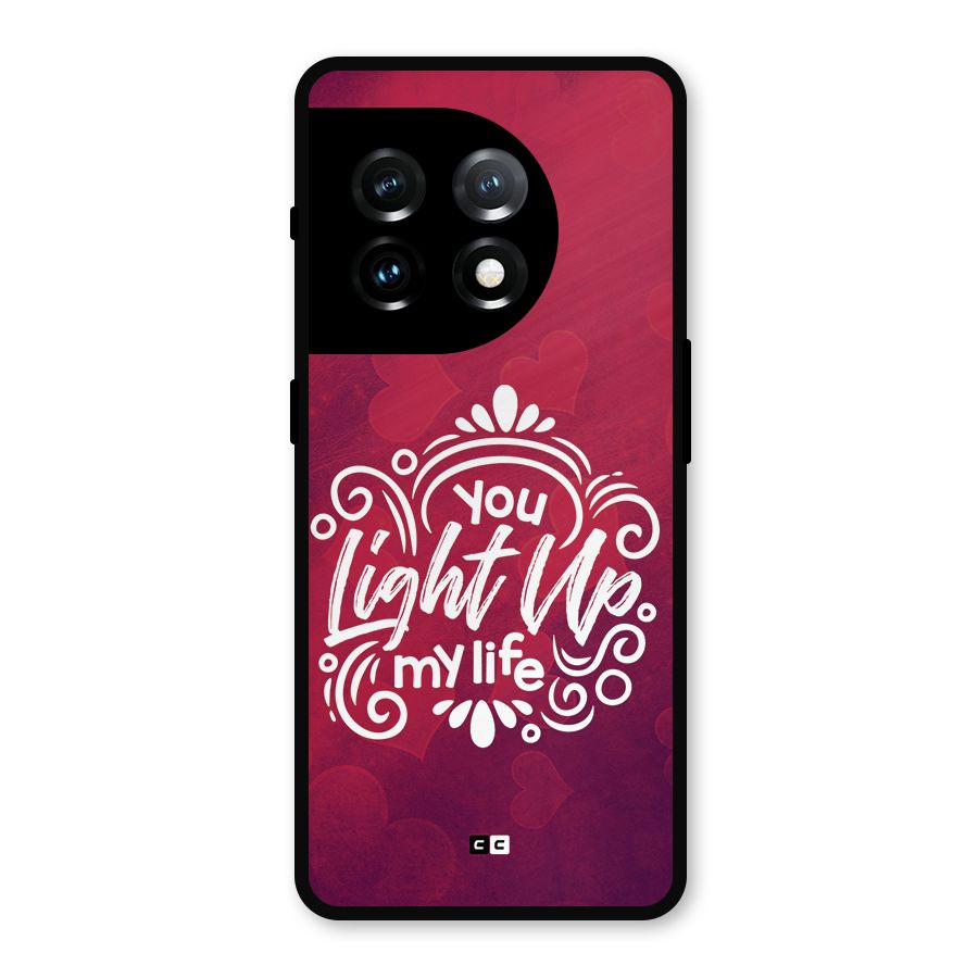 Light Up My Life Metal Back Case for OnePlus 11