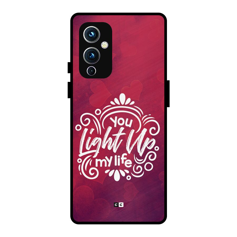 Light Up My Life Metal Back Case for OnePlus 9