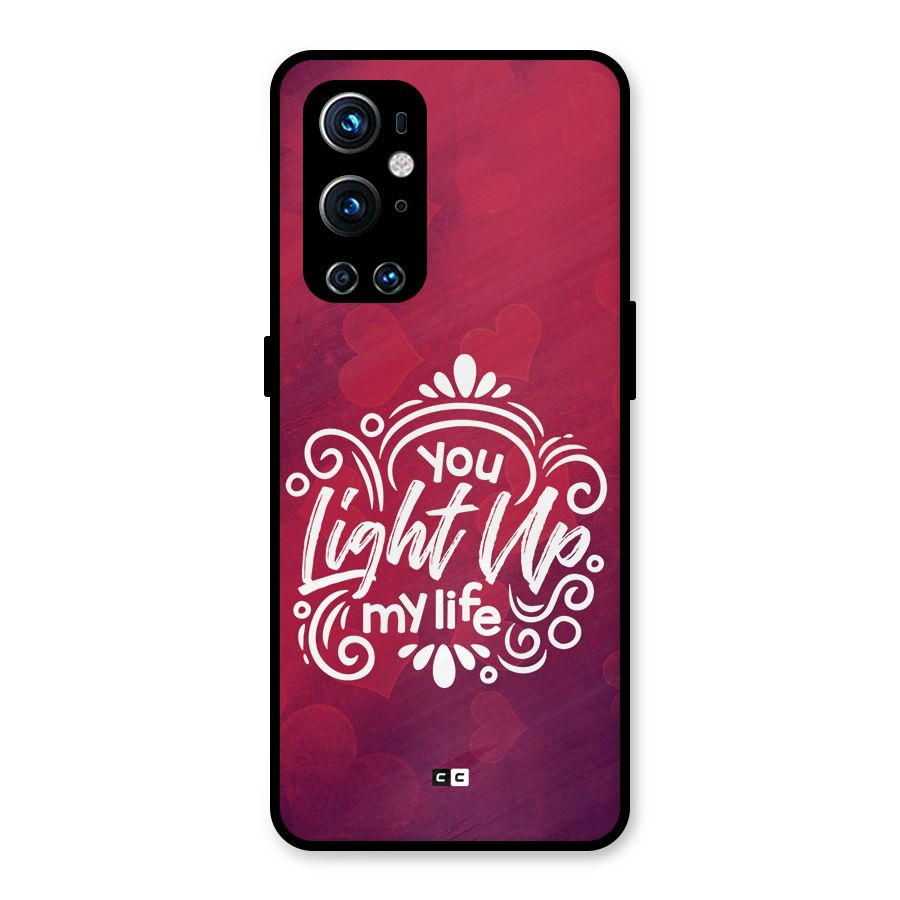 Light Up My Life Metal Back Case for OnePlus 9 Pro
