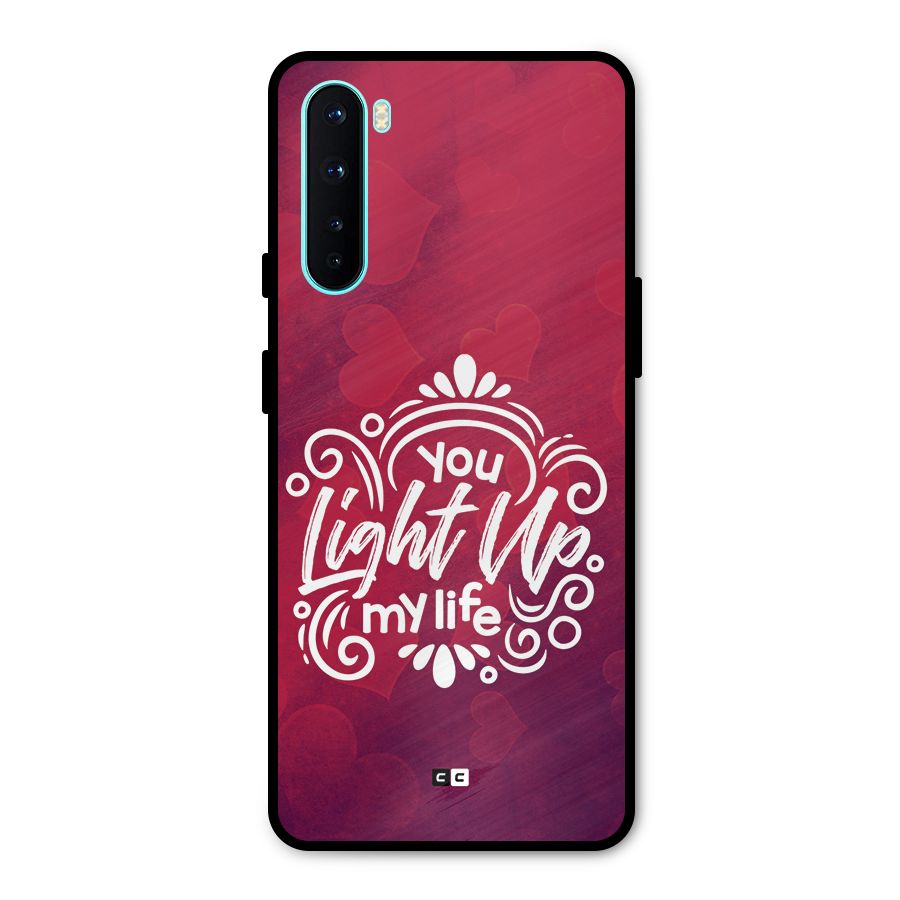 Light Up My Life Metal Back Case for OnePlus Nord