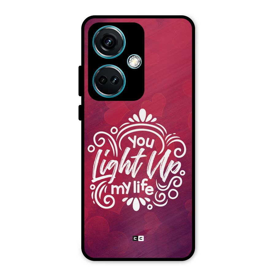 Light Up My Life Metal Back Case for OnePlus Nord CE 3 5G
