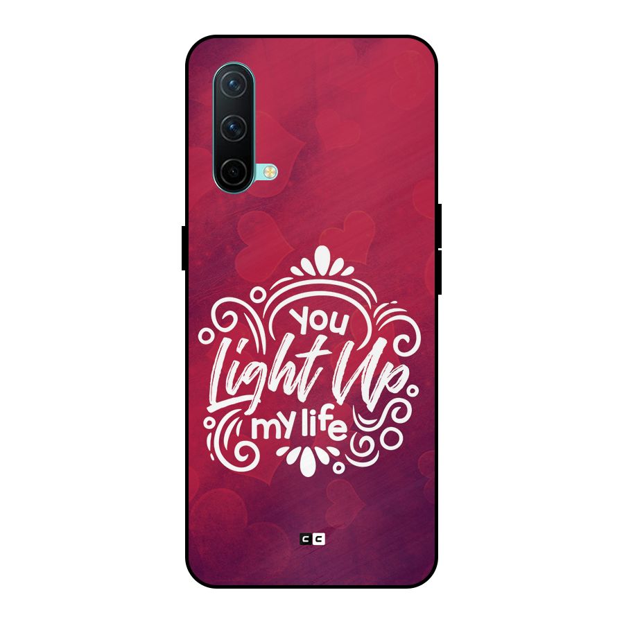 Light Up My Life Metal Back Case for OnePlus Nord CE 5G