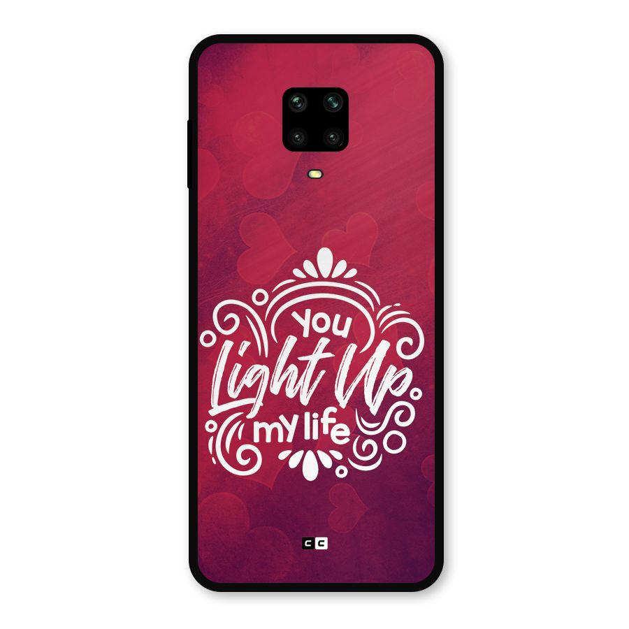 Light Up My Life Metal Back Case for Poco M2 Pro