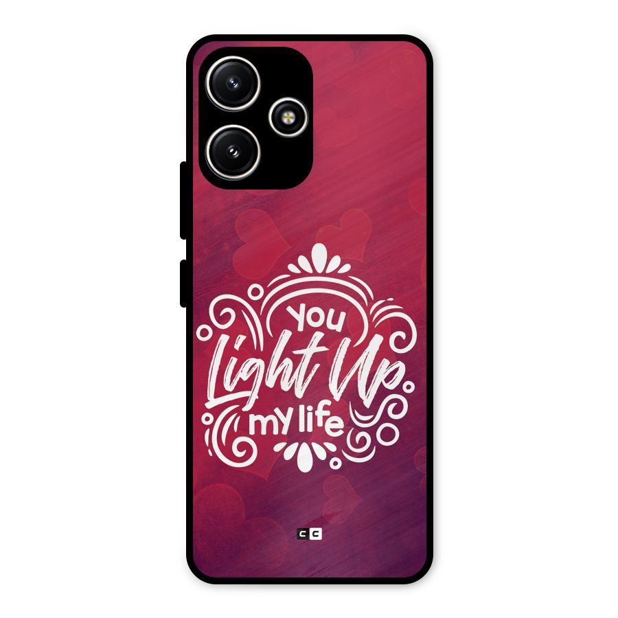Light Up My Life Metal Back Case for Poco M6 Pro