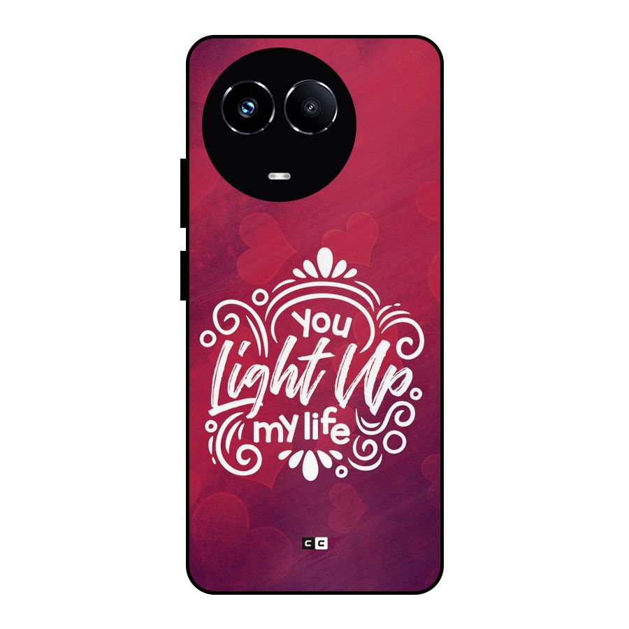 Light Up My Life Metal Back Case for Realme 11 5G