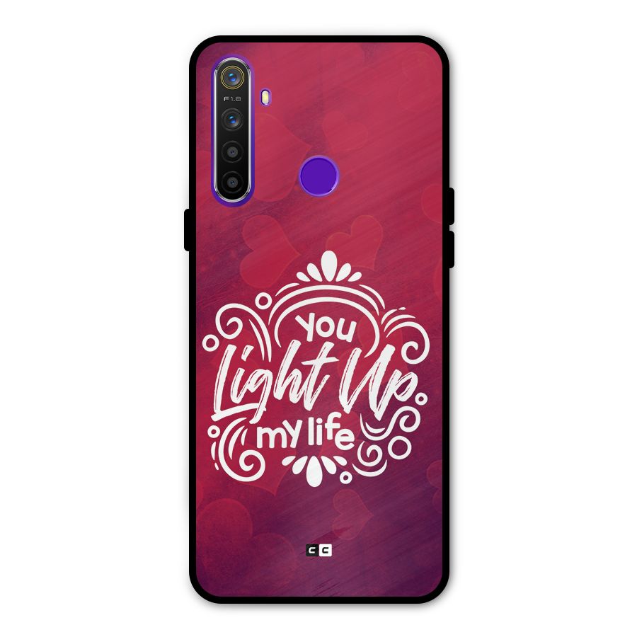 Light Up My Life Metal Back Case for Realme 5i