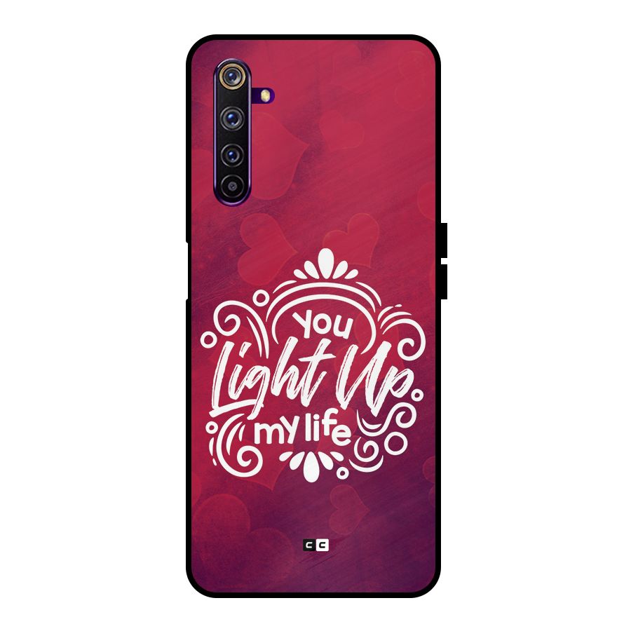 Light Up My Life Metal Back Case for Realme 6 Pro