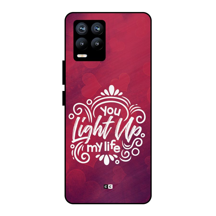 Light Up My Life Metal Back Case for Realme 8