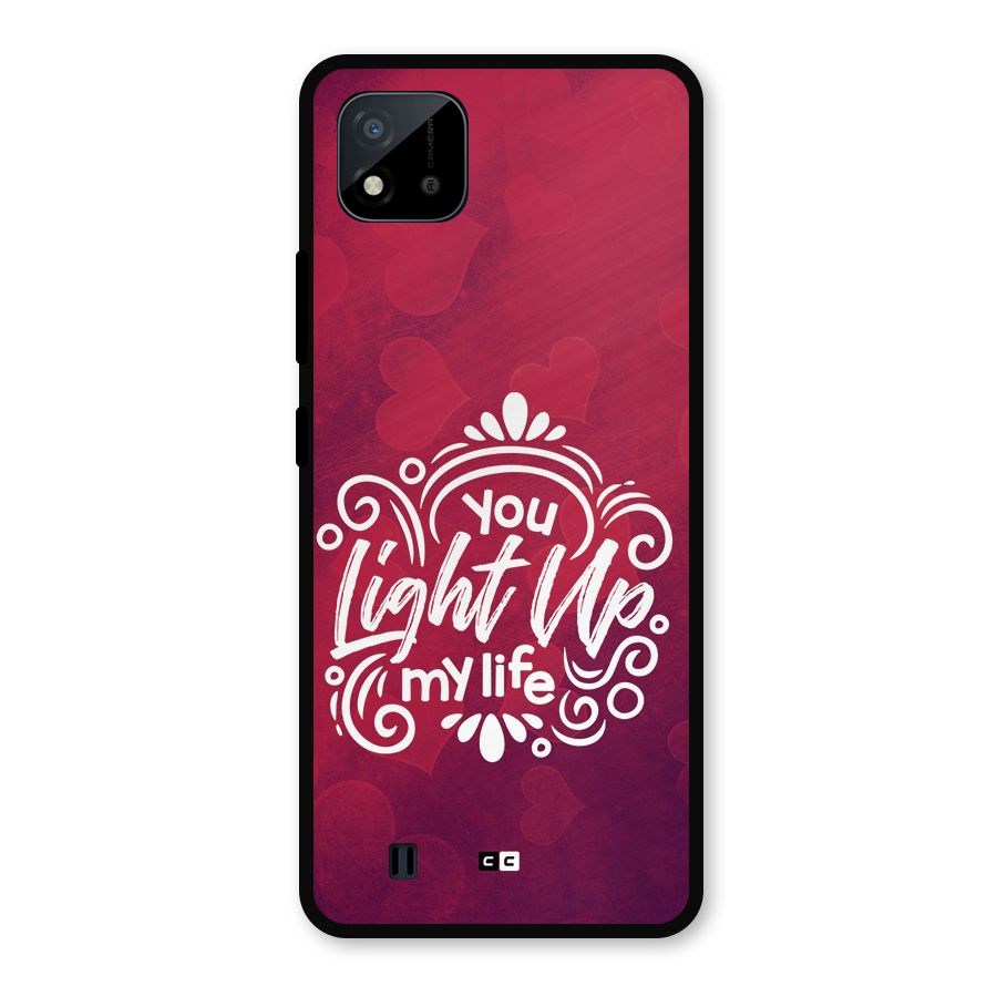 Light Up My Life Metal Back Case for Realme C11 2021