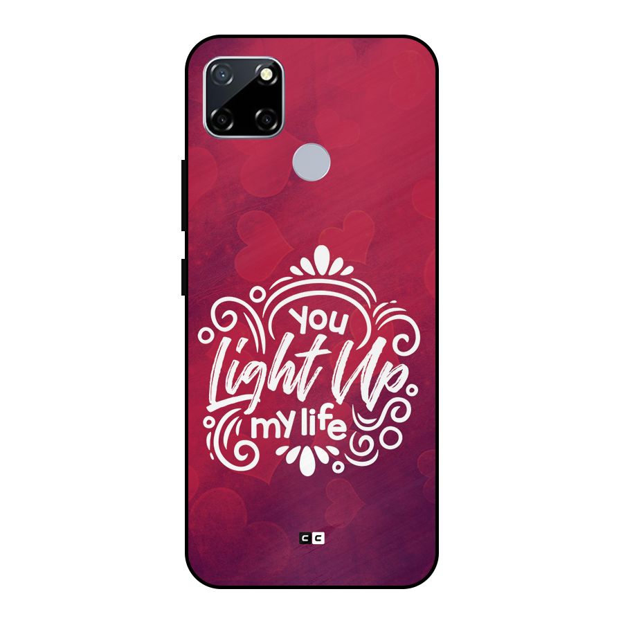 Light Up My Life Metal Back Case for Realme Narzo 20