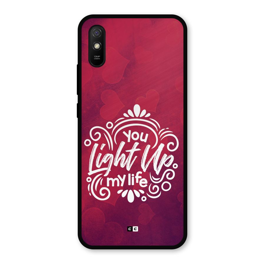 Light Up My Life Metal Back Case for Redmi 9i