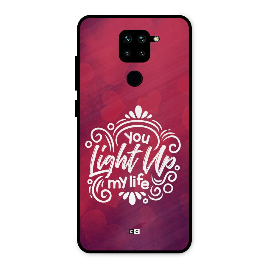 Light Up My Life Metal Back Case for Redmi Note 9