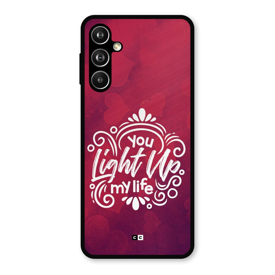 Light Up My Life Metal Back Case for Samsung Galaxy M54