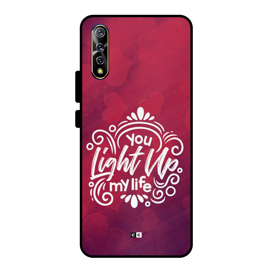 Light Up My Life Metal Back Case for Vivo S1