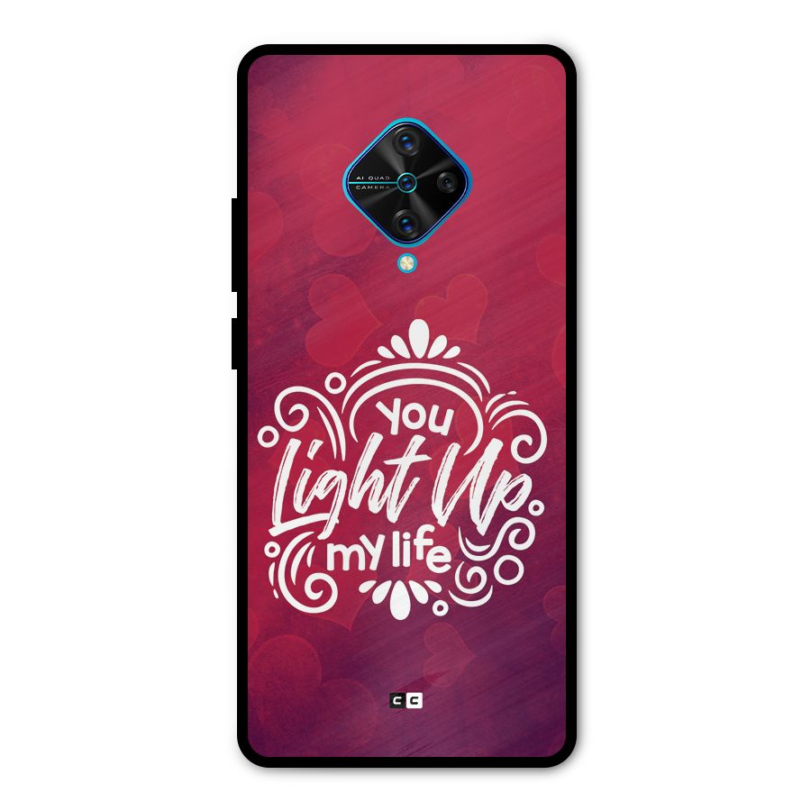 Light Up My Life Metal Back Case for Vivo S1 Pro
