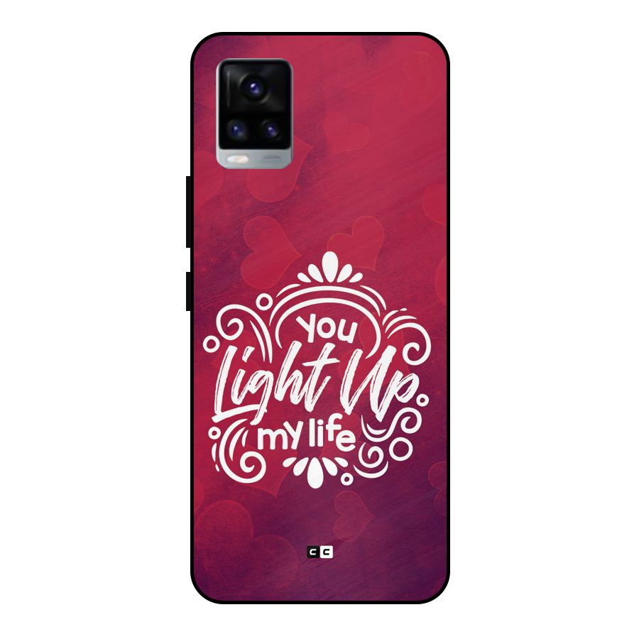 Light Up My Life Metal Back Case for Vivo V20 2021