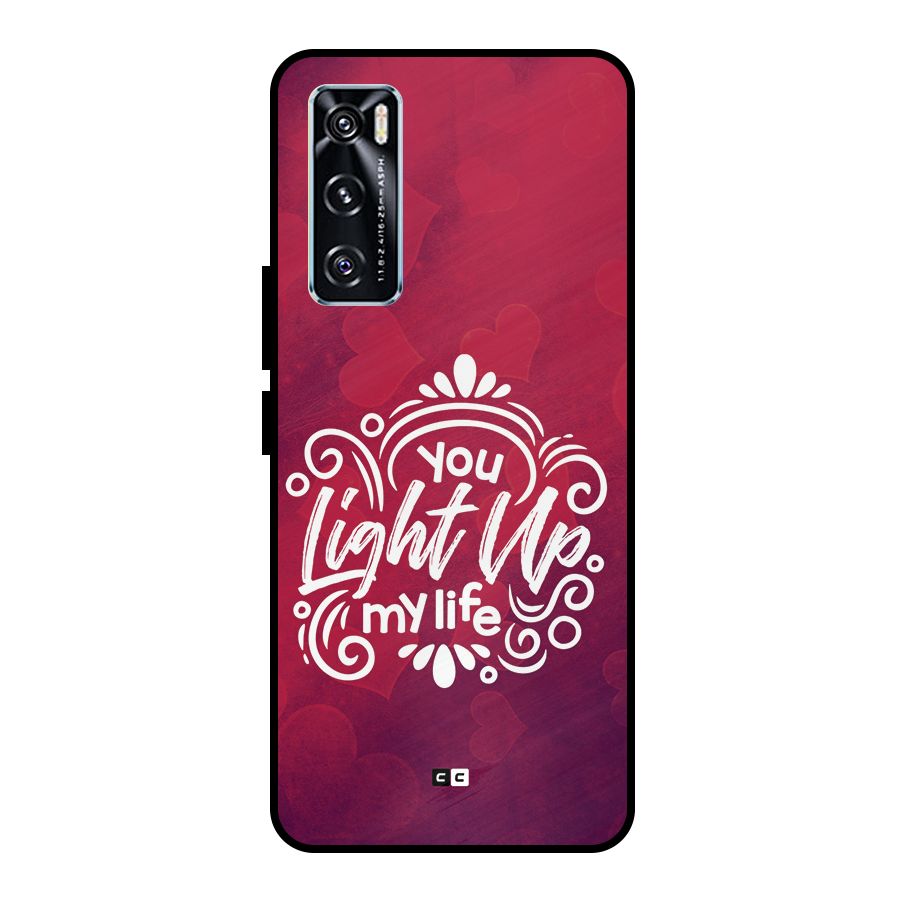 Light Up My Life Metal Back Case for Vivo V20 SE