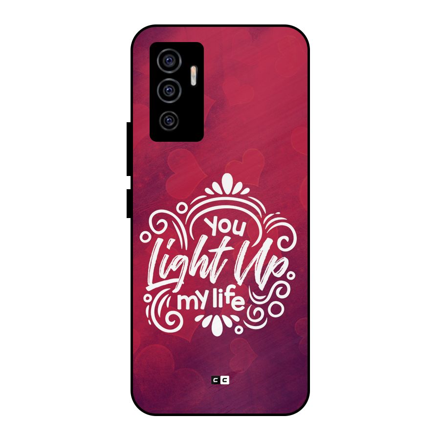 Light Up My Life Metal Back Case for Vivo V23e