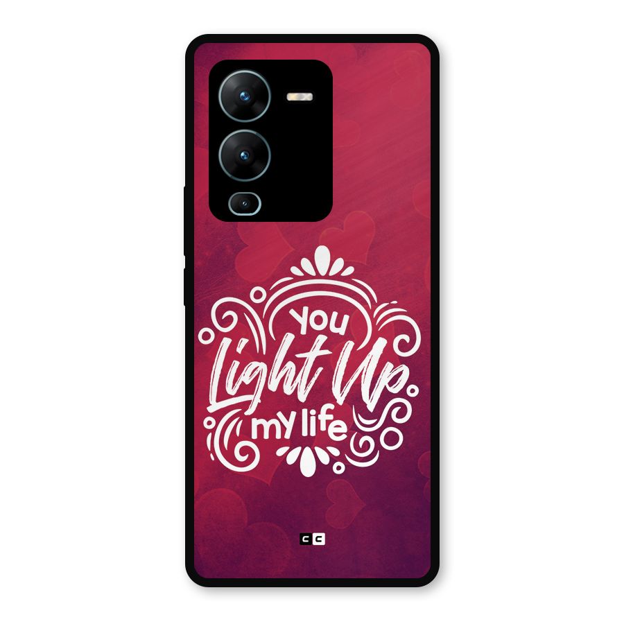 Light Up My Life Metal Back Case for Vivo V25 Pro