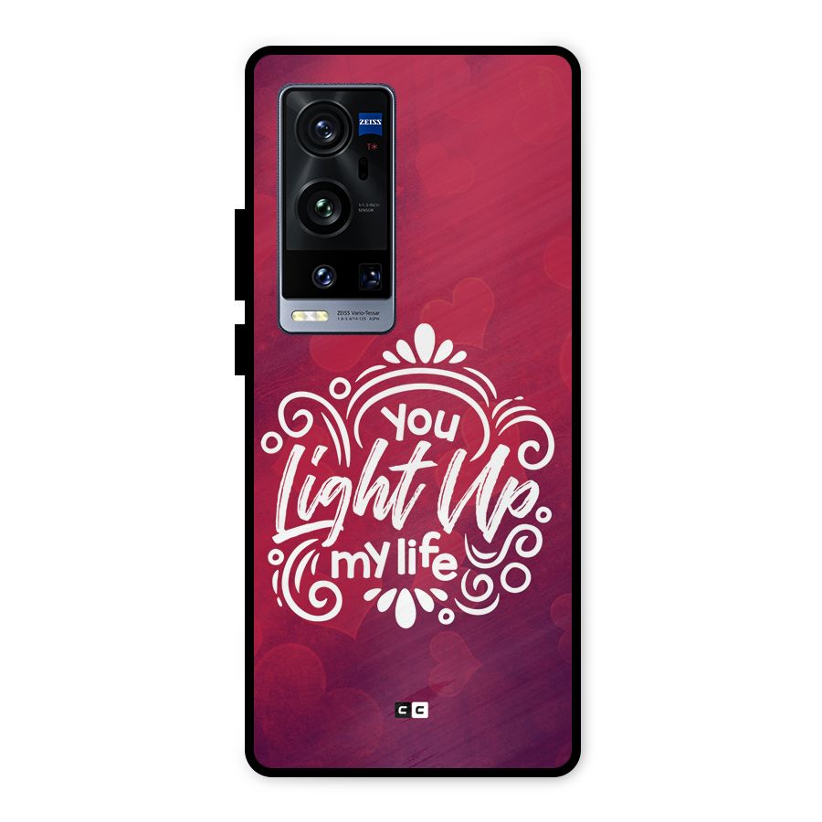 Light Up My Life Metal Back Case for Vivo X60 Pro Plus