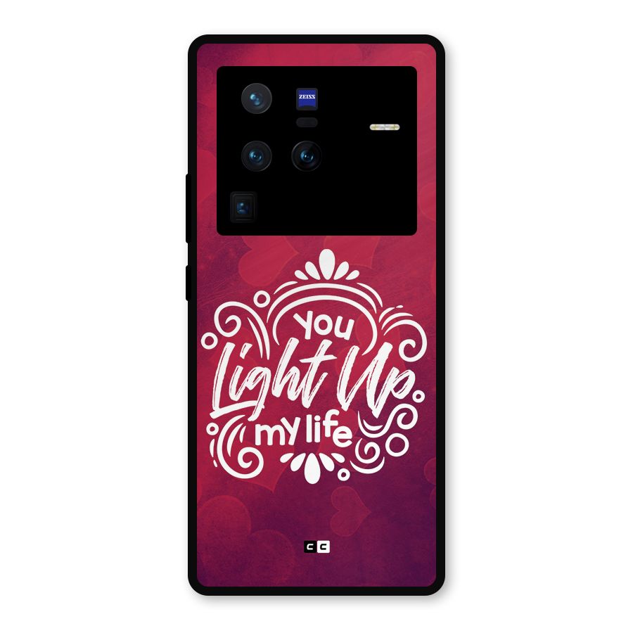 Light Up My Life Metal Back Case for Vivo X80 Pro
