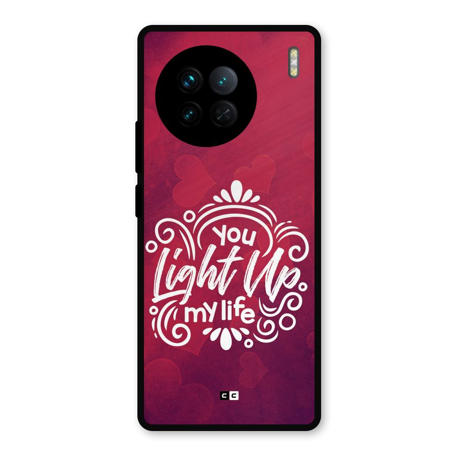 Light Up My Life Metal Back Case for Vivo X90