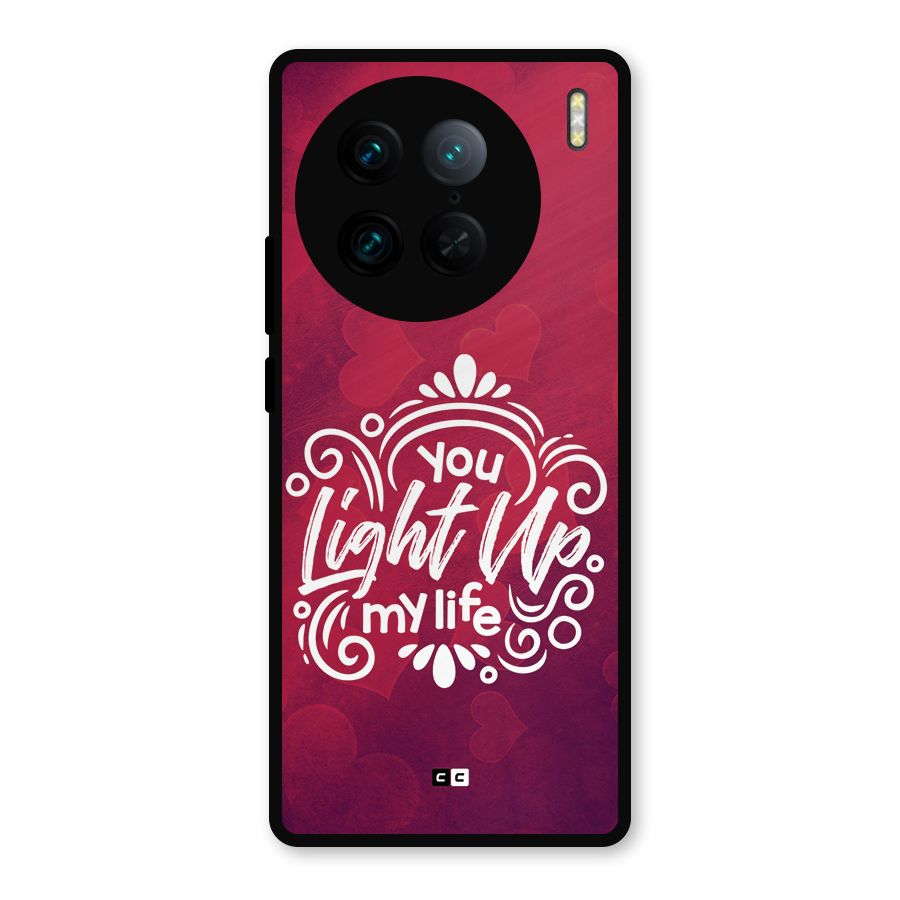 Light Up My Life Metal Back Case for Vivo X90 Pro