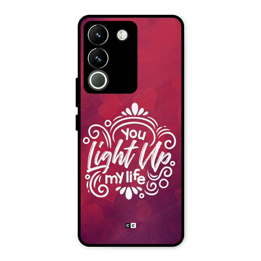 Light Up My Life Metal Back Case for Vivo Y200