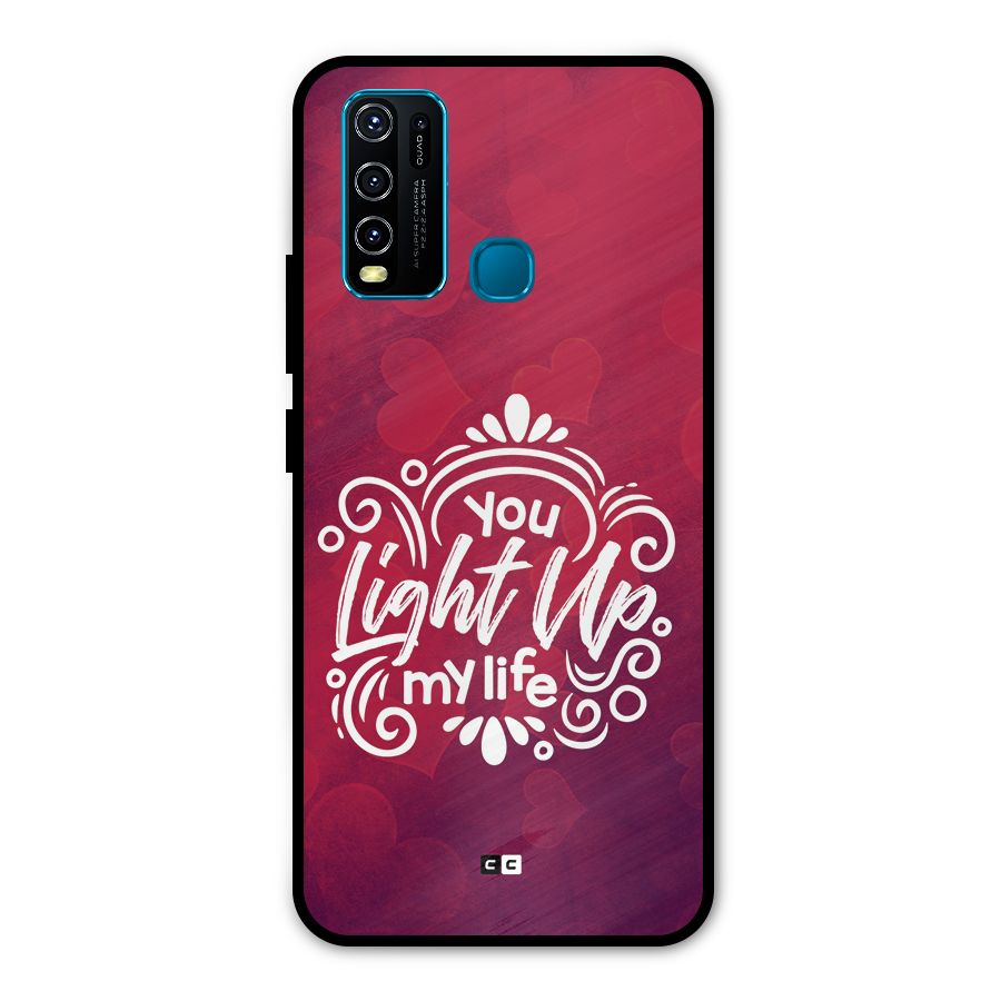 Light Up My Life Metal Back Case for Vivo Y30