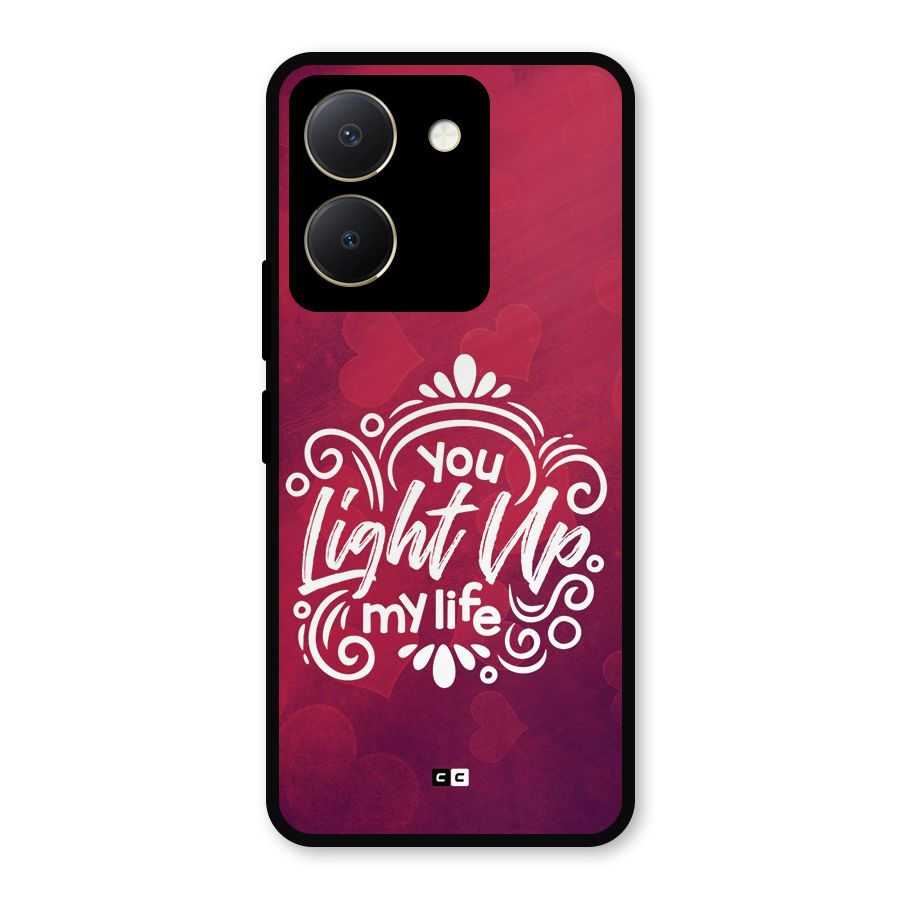 Light Up My Life Metal Back Case for Vivo Y36