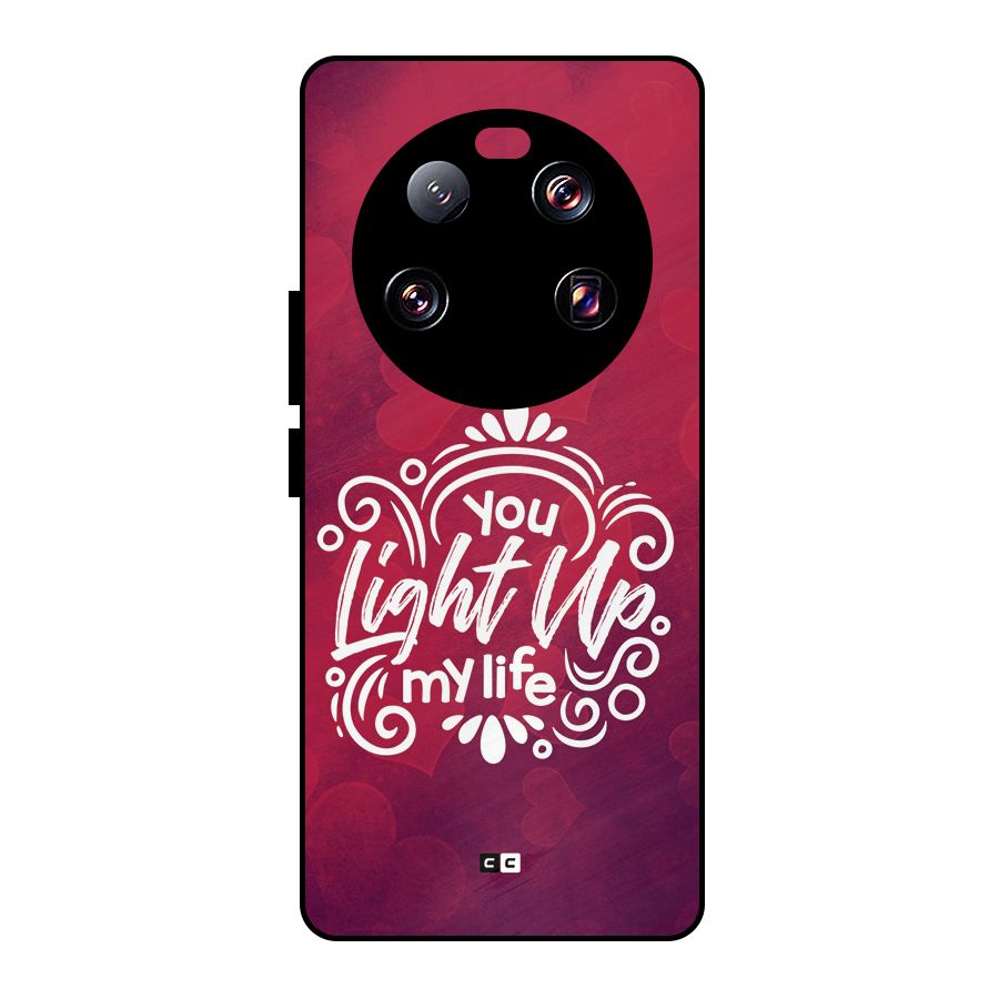 Light Up My Life Metal Back Case for Xiaomi 13 Ultra