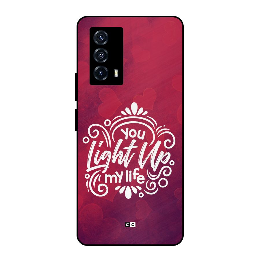 Light Up My Life Metal Back Case for iQOO Z5