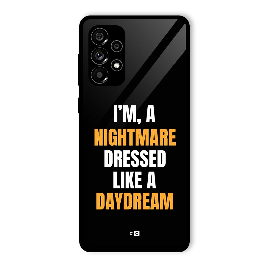 Like A Daydream Glass Back Case for Galaxy A73 5G