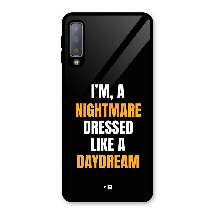 Like A Daydream Glass Back Case for Galaxy A7 (2018)