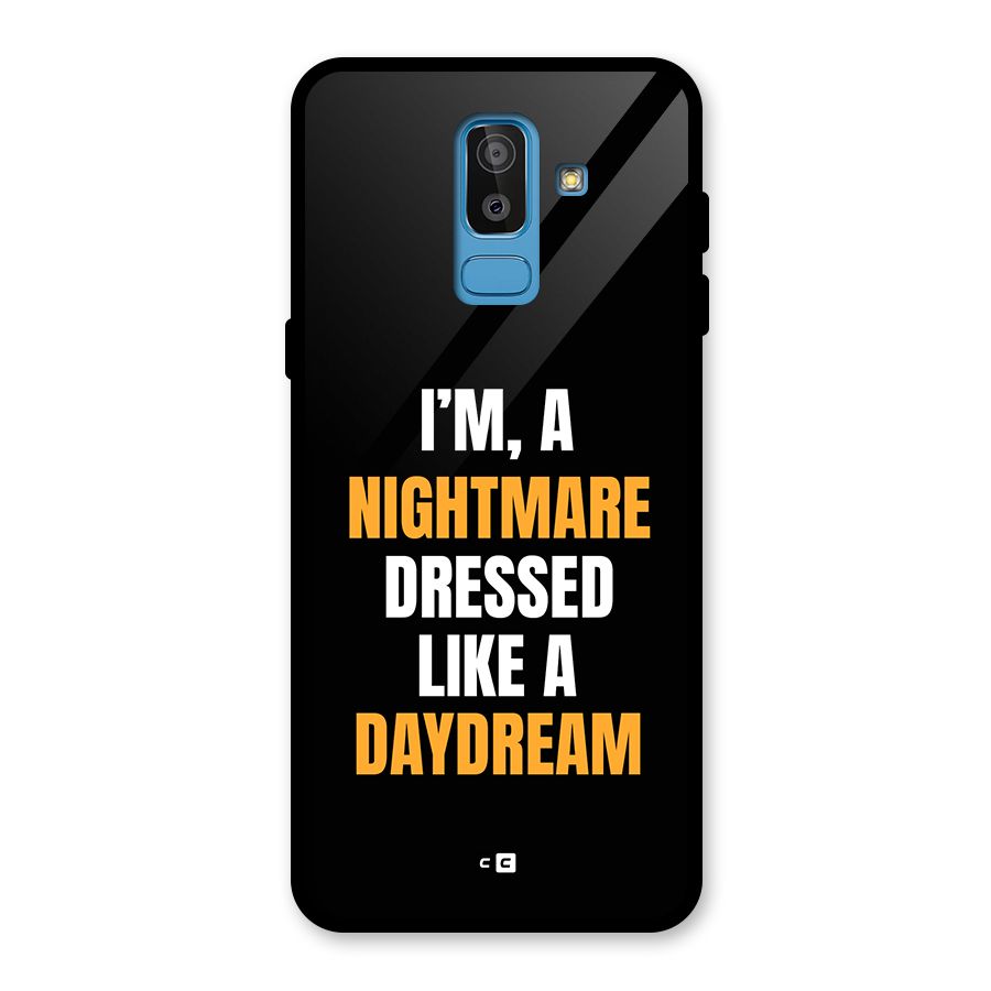 Like A Daydream Glass Back Case for Galaxy J8