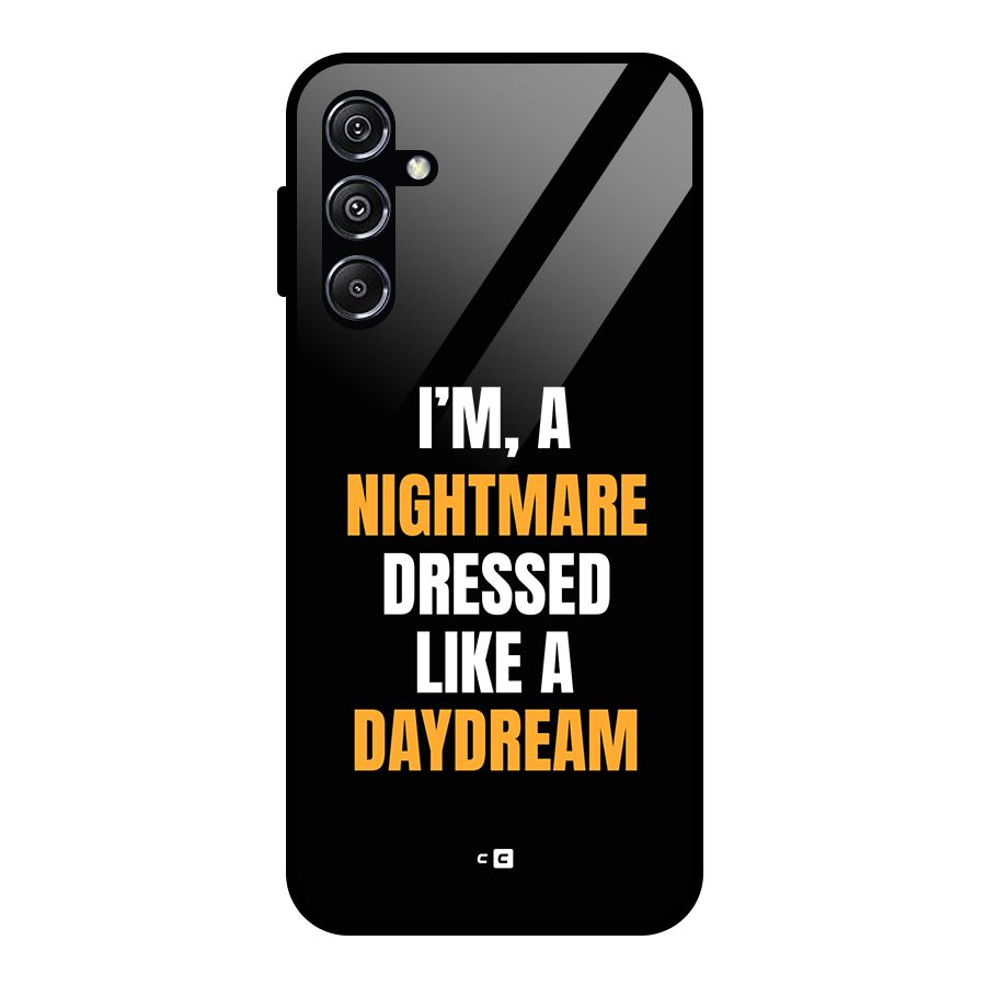 Like A Daydream Glass Back Case for Galaxy M34 5G