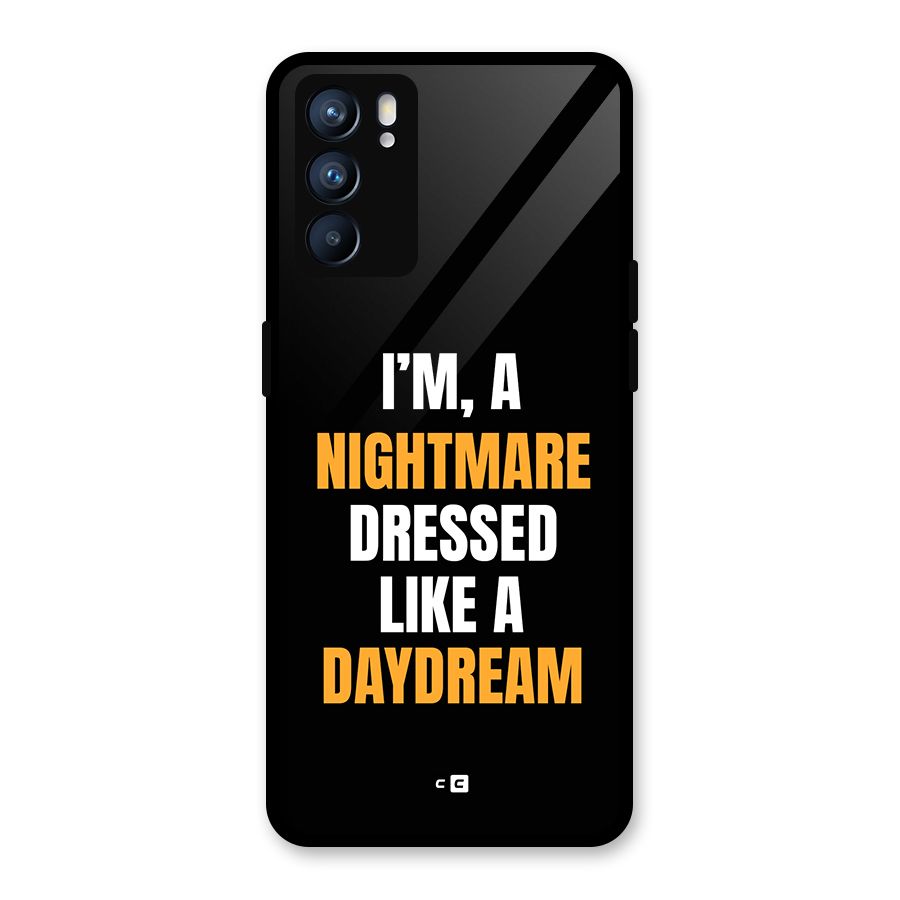 Like A Daydream Glass Back Case for Oppo Reno6 5G