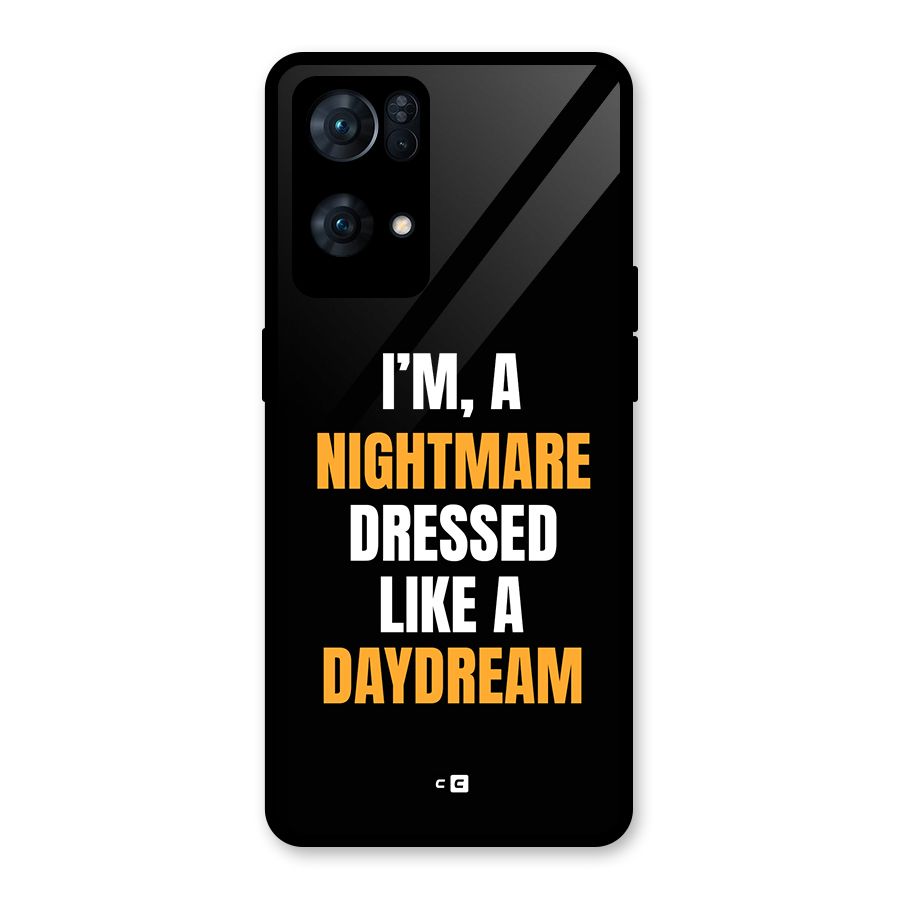 Like A Daydream Glass Back Case for Oppo Reno7 Pro 5G