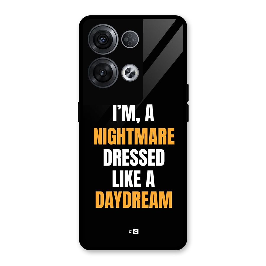 Like A Daydream Glass Back Case for Oppo Reno8 Pro 5G