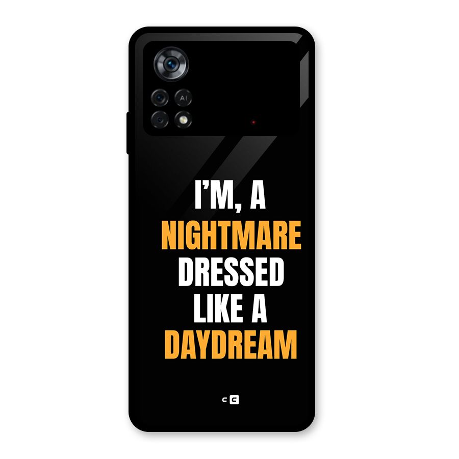 Like A Daydream Glass Back Case for Poco X4 Pro 5G