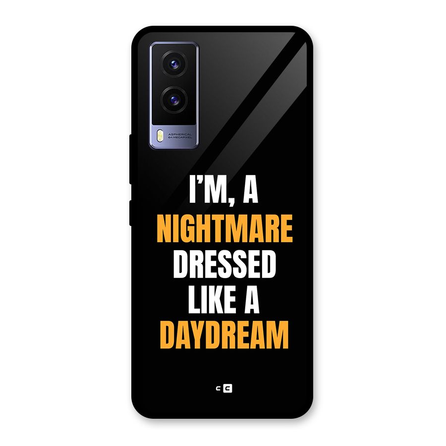 Like A Daydream Glass Back Case for Vivo V21e 5G