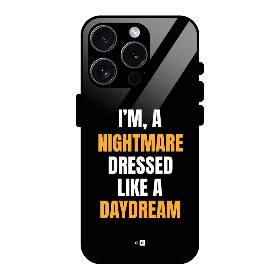 Like A Daydream Glass Back Case for iPhone 15 Pro