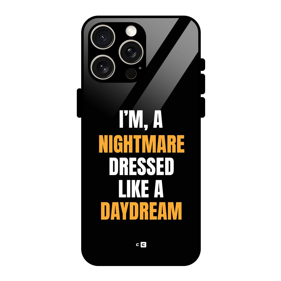 Like A Daydream Glass Back Case for iPhone 15 Pro Max