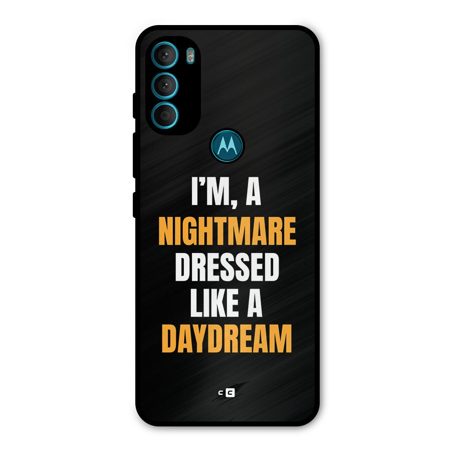 Like A Daydream Metal Back Case for Moto G71 5G