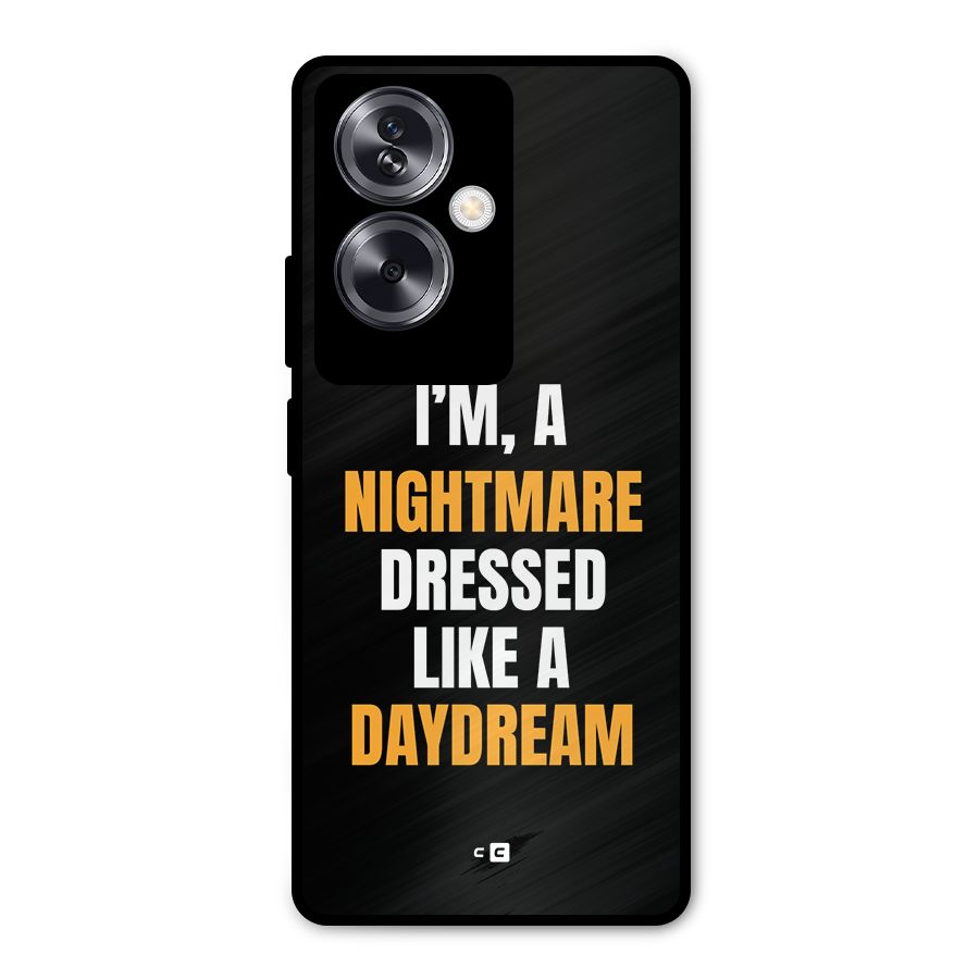 Like A Daydream Metal Back Case for Oppo A79 5G