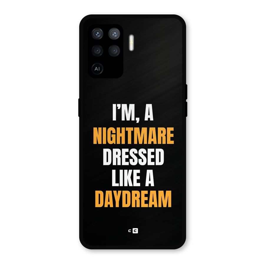 Like A Daydream Metal Back Case for Oppo F19 Pro