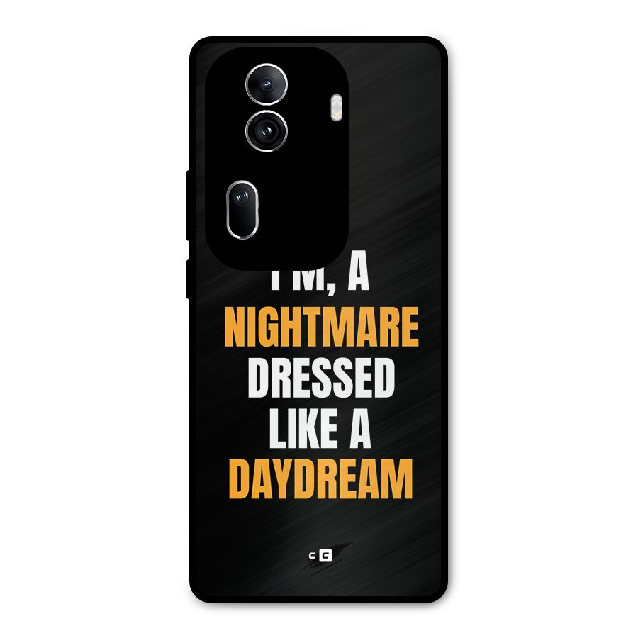 Like A Daydream Metal Back Case for Oppo Reno11 Pro 5G