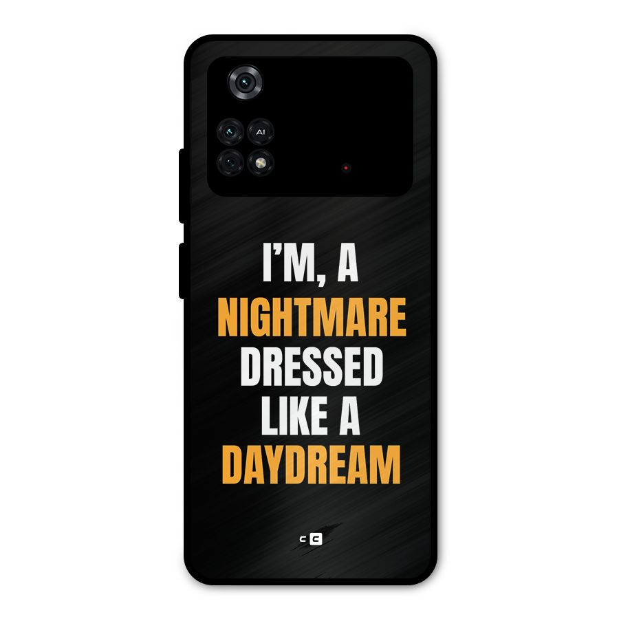 Like A Daydream Metal Back Case for Poco M4 Pro 4G