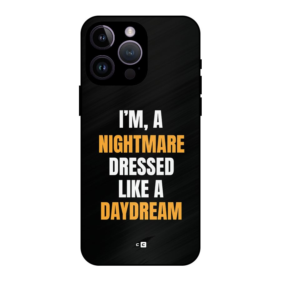 Like A Daydream Metal Back Case for iPhone 14 Pro Max