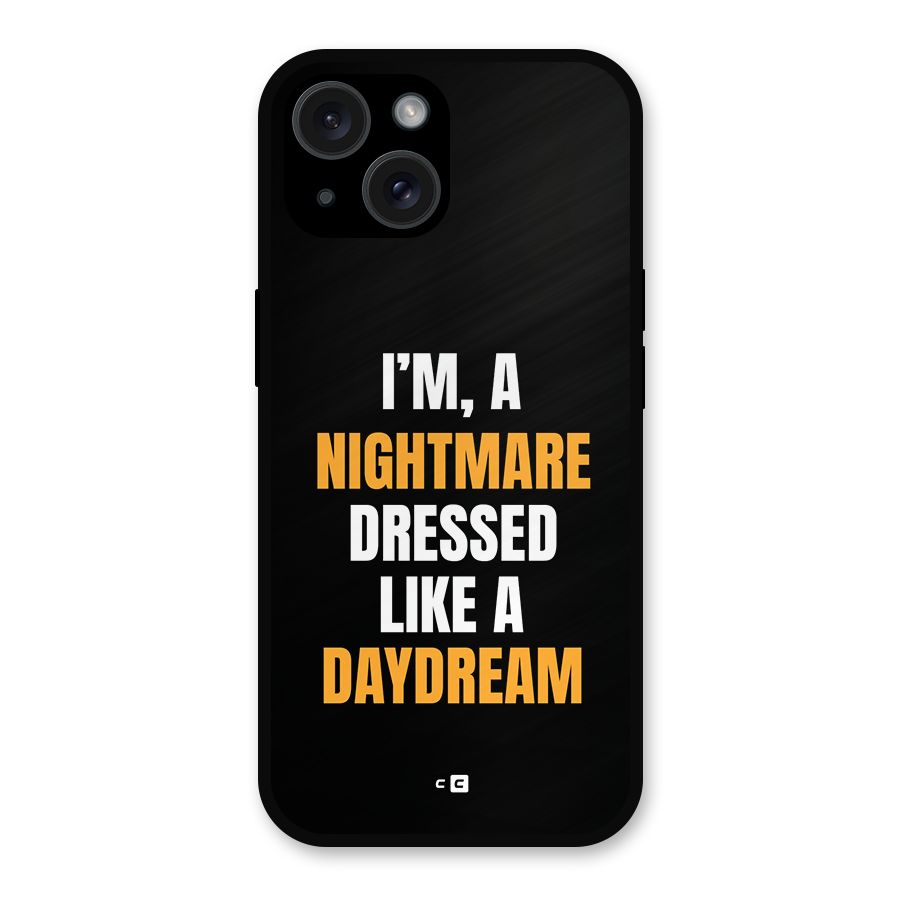 Like A Daydream Metal Back Case for iPhone 15